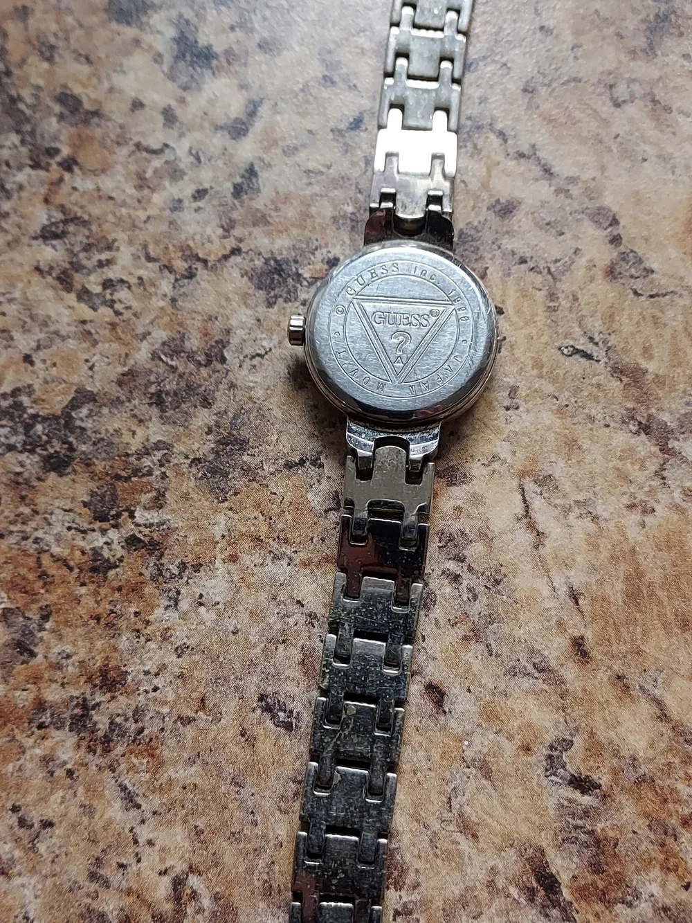 Guess Women's Two-Tone Bracelet Watch in Gold and Silver